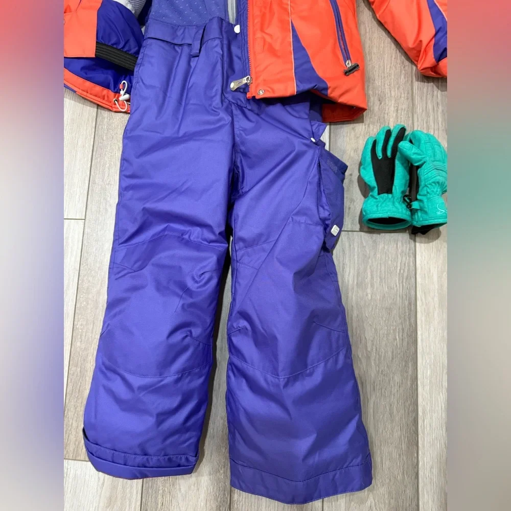 Child’s snow bib suit SZ 6 - Picture 2 of 11